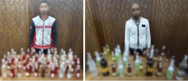 ضبط متهمين ببيع مشروبات كحولية مجهولة المصدر في الإسكندرية 