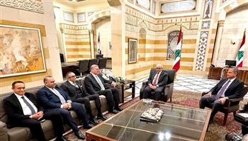رئيس البرلمان اللبناني يستقبل وزير البترول المصري لتعزيز التعاون في الطاقة