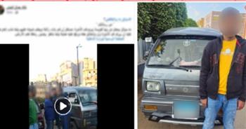 ضبط قائد سيارة "فان" بالقليوبية بعد تداول فيديو زعم فيه تهديد ركاب