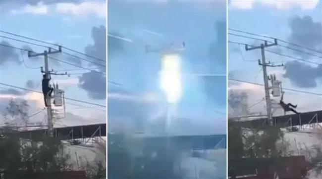 "عدالة السماء".. لص حاول الهروب من الشرطة فصعقته الكهرباء