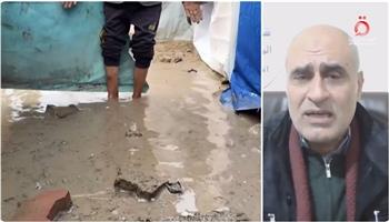 أمجد الشوا: المنخفض الجوي الحالي هو الأسوأ ويهدد حياة 1.5 مليون فلسطيني في غزة