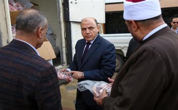 محافظ كفرالشيخ: توزيع 2 طن لحوم صكوك أضاحي للأسر الأولى بالرعاية بمراكز المحافظة