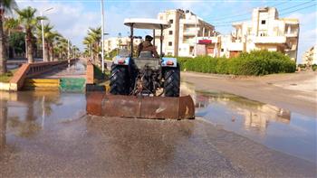 محافظ كفرالشيخ يشدد على كسح مياه الأمطار وصيانة مرافق مصيف بلطيم