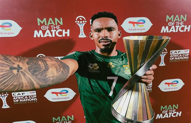 كأس أمم أفريقيا.. أبوليس رجل مباراة منتخب جنوب أفريقيا أمام زيمبابوي  