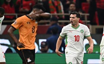 كأس أمم أفريقيا.. المغرب يضيف الهدف الثاني في مرمى زامبيا
