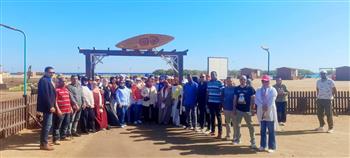 زيارة ميدانية لمحمية نبق ضمن ملتقى فتيات أهل مصر الـ22