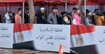 إقبال ملحوظ للتصويت في دائرة الرمل بانتخابات النواب بالإسكندرية
