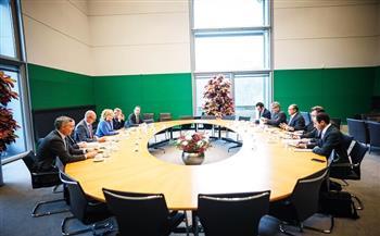 وزير الخارجية يؤكد أهمية دعم المجتمع الدولي لتثبيت وقف إطلاق النار في غزة