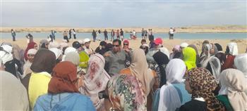 فتيات المحافظات الحدودية في زيارة ميدانية لمحمية رأس محمد ضمن مشروع "أهل مصر"