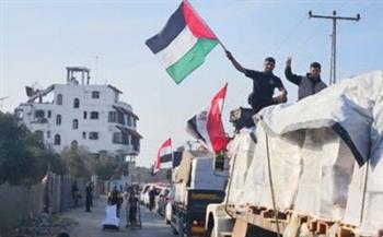 رغم الصمت العالمى على معاناة أهالى القطاع ..  جسر الإنسانية المصرى ممتد لـ«دعم غزة»