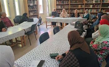 ثقافة المنوفية تشارك في معرض الكتاب بكلية اللغة العربية وتواصل فعالياتها التثقيفية 