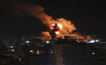 سلاح الجو الإسرائيلي يشن غارات على خان يونس في أعقاب حادثة رفح الفلسطينية