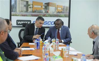 رئيس «الإفريقي لمكافحة الأمراض» يزور مصر لتفقد مشروع المخازن الاستراتيجية لهيئة الشراء الموحد