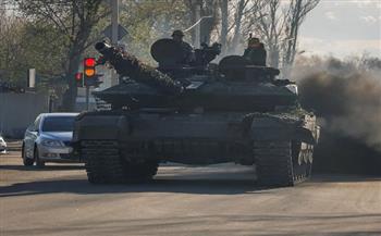 القوات الروسية تستهدف رتلا عسكريا أوكرانيا في مدينة أوريخوف بمقاطعة زابوروجيه