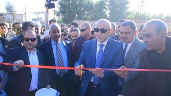 احتفالًا بالعيد القومي للمحافظة.. محافظ الأقصر يفتتح 3 محطات للصرف الصحي 