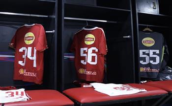 كأس عاصمة مصر.. قمصان الأهلي تزين ملعب السلام قبل مواجهة المقاولون العرب| صور