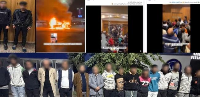 تدافع وتحرش وتلفيات في حفل زفاف صانع محتوى بالقليوبية.. والأمن يكشف حقيقة حريق سيارة