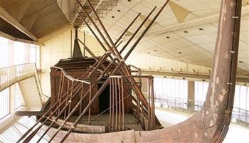 "الآثار": ترميم المركب الثانية للملك خوفو بأيادِ مصرية وبأحدث تقنيات الترميم العالمية