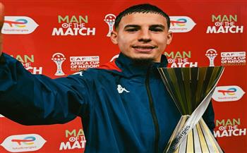 كأس أمم أفريقيا.. إسماعيل الغربي يفوز بجائزة رجل مباراة تونس وتنزانيا