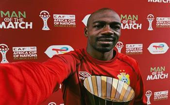 كأس أمم أفريقيا: تتويج جايل كاكوتا بجائزة رجل مباراة الكونغو الديمقراطية وبوتسوانا 