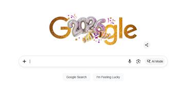 جوجل يستقبل عام 2026 بتغيير صفحته الرئيسية
