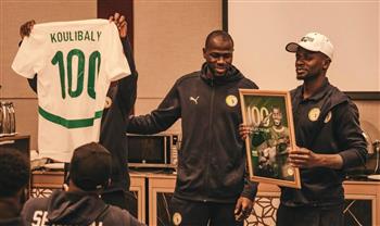 كأس أمم أفريقيا.. كوليبالي يحتفل بمباراته المئوية بقميص منتخب السنغال