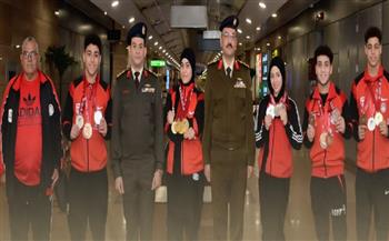 أبناء القوات المسلحة يحققون المراكز الأولى خلال مشاركتهم في عدد من البطولات الرياضية