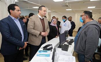 جولة ميدانية لرئيس الرعاية الصحية بالسويس لتطبيق منظومة التأمين الصحي الشامل