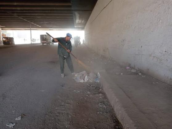 محافظ الجيزة يتابع أعمال رفع كفاءة النظافة بأنفاق المعتمدية والمكرونة والمعهد الديني والسادات وإبراهيم وعثمان