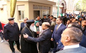 محافظ كفر الشيخ يشهد الاحتفال بعيد الميلاد المجيد بكنيسة الشهيدة دميانة نائبًا عن الرئيس