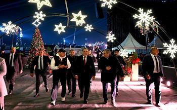 رئيس الوزراء يشارك المحتفلين بالعام الجديد في احتفالية شركة العاصمة الجديدة