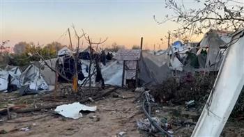 الوطني الفلسطيني: استهداف خيام النازحين في منطقة المواصي خرقا فاضحا لاتفاقية شرم الشيخ