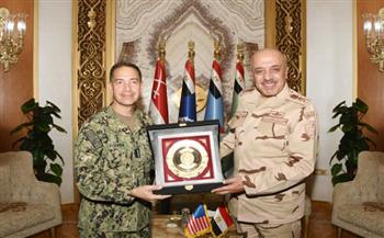 الفريق أحمد خليفة رئيس أركان حرب القوات المسلحة يلتقى قائد القيادة المركزية الأمريكية