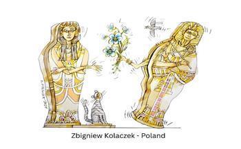 غدًا.. افتتاح معرض دولي لرسوم الكاريكاتير بمركز محمود مختار الثقافي