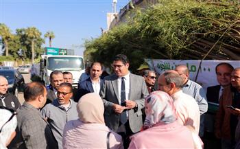 نائب محافظ الدقهلية يشهد استلام الدفعة الثالثة من الأشجار ضمن مبادرة "100 مليون شجرة" 