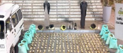 الأمن يطيح بعصابة مخدرات بالإسماعيلية.. طن ونصف حشيش بحوزتهم قبل البيع