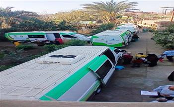 محافظ الدقهلية: 1613مواطن استفادوا من القافلة الطبية المجانية في كفر المحمدية مركز ميت غمر 