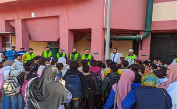 "نقطة حياة".. الغربية تطلق يوماً توعوياً لـ100 طالب لترسيخ ثقافة ترشيد المياه