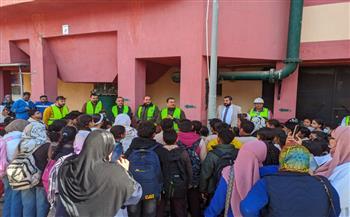 "نقطة حياة".. الغربية تطلق يوماً توعوياً لـ100 طالب لترسيخ ثقافة ترشيد المياه