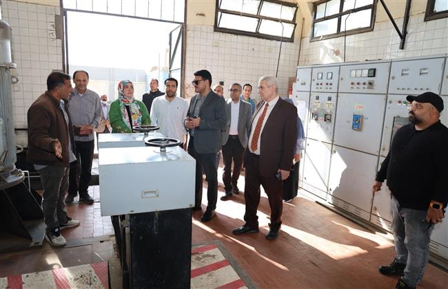 فودة يتفقد فرع قليوب ومحطة المياه الارتوازية.. وتوجيهات بتسريع أعمال الاحلال والتجديد