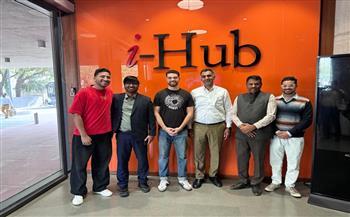 فعاليات زيارة الوفد الشبابي المصري لمؤسسة "i-Hub" بولاية جوجارات بالهند