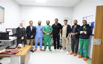 خالد سليم يزور مستشفى الناس في أجواء من البهجة والإنسانية