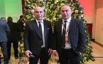 قرعة كأس العالم.. وصول التوأم لمجمع جون كينيدي للفنون لبدء المراسم