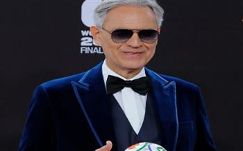 قرعة كأس العالم.. الإيطالي أندريا بوتشيلي مغني الأوبرا يحيي الحفل