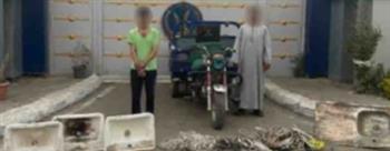 الأمن يطيح بسارق الأسلاك الكهربائية بالقاهرة ويضبط المسروقات لدى تاجر خردة