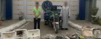 الأمن يطيح بسارق الأسلاك الكهربائية بالقاهرة ويضبط المسروقات لدى تاجر خردة