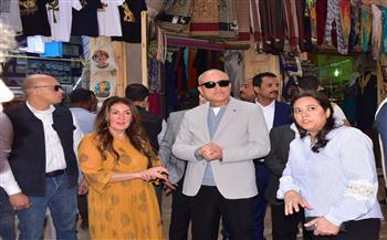 السفيرة الأمريكية تشيد بترميم معبد خنوم بالأقصر وتتفقد مشروع إعادة إحياء إسنا التاريخية