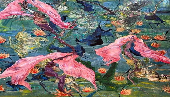 اليوم.. افتتاح معرض بريت بطرس غالي «همسات فجر جديد» في جاليري بيكاسو