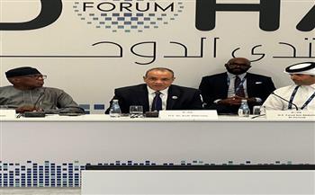 وزير الخارجية يشارك في الجلسة النقاشية لمنتدى الدوحة حول بناء الدولة في الصومال 