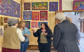 نائبة وزيرة التضامن تشهد ختام فعاليات معرض جمعية الصعيد للتربية والتنمية "AUEED" السنوي بالظاهر